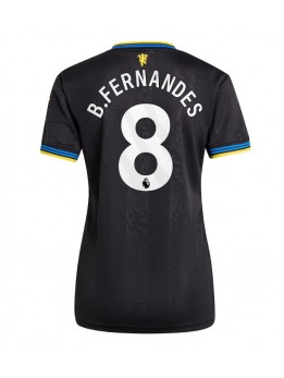 Manchester United Bruno Fernandes #8 Replika Tredje Kläder Dam 2025-26 Kortärmad